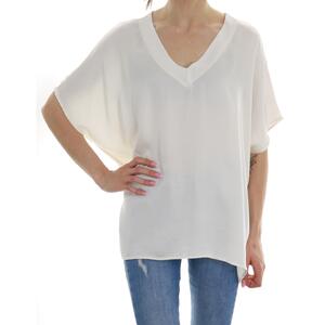 BLUSA SCOLLO V BURRO